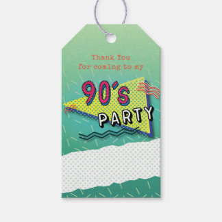 90-Labels van het Thema Patroon van PARTIJEN Cadeaulabel