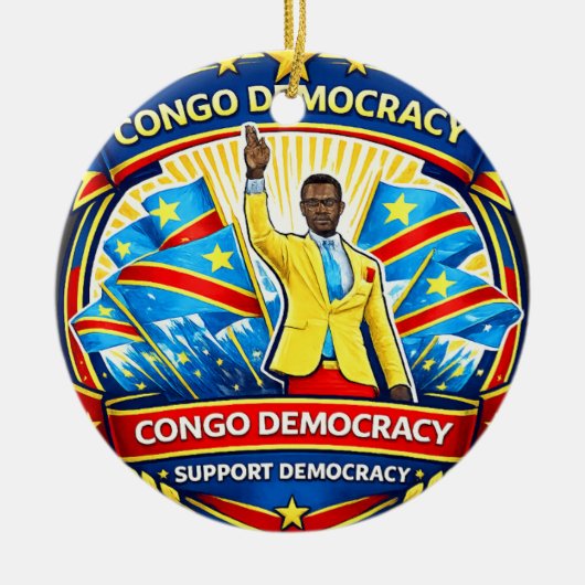 90 Minutes Without Moving – The Legendary Congo Fa Keramisch Ornament (Voorkant)