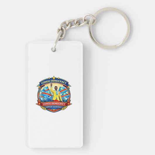 90 Minutes Without Moving – The Legendary Congo Fa Sleutelhanger (achterkant)