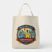 90 Minutes Without Moving – The Legendary Congo Fa Tote Bag (Achterkant)