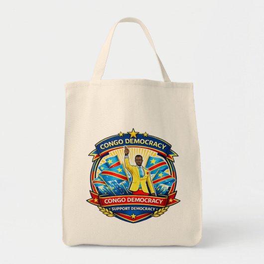 90 Minutes Without Moving – The Legendary Congo Fa Tote Bag (Voorkant)