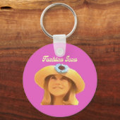 90-pictogram Mode ventilator Pet Sleutelhanger (Voorkant)