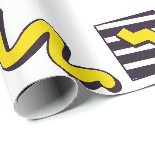 90 Pop Memphis Design Elements Cadeaupapier (Rol Hoek)