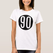 90 - portie t-shirt (Voorkant)