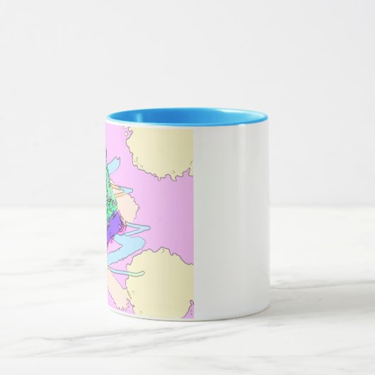 90-rolbladsplaatster mok (Midden)