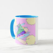 90-rolbladsplaatster mok (Voorkant links)