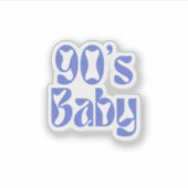 90 s Baby Sticker (Voorkant)