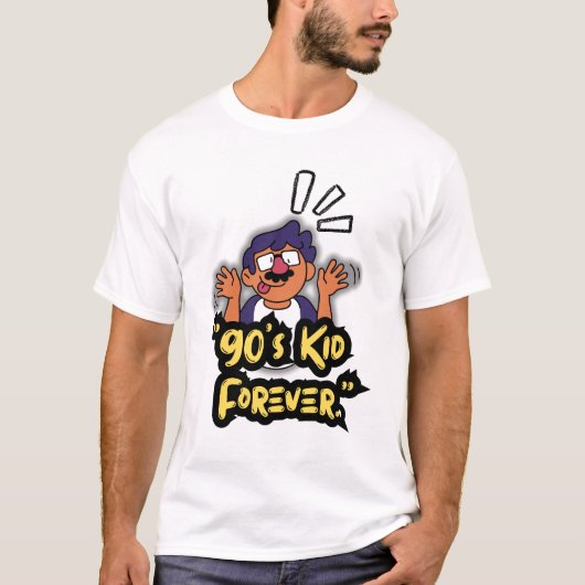 90’s Kind Forever – Nostalgia Cartoon Edition T-shirt (Voorkant)
