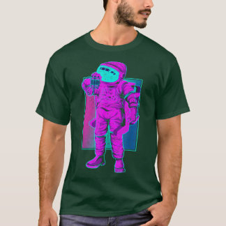 90 s Vaporgolf esthetische bier Drink Buiten ruimt T-shirt