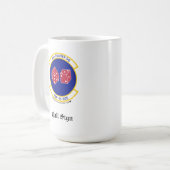 90 TFS Weasel Custom Coffee Mok met roepnaam (Voorkant links)