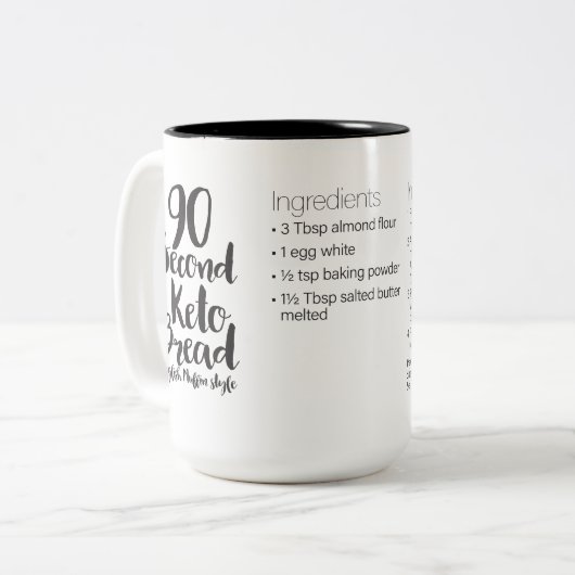90 Tweede Keto Bread Mok Recipe-LRG MOK (Voorkant links)