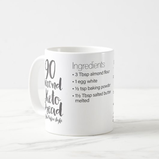 90 Tweede Keto Mok Cake Recipe-reg mok (Voorkant links)