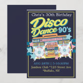 90 van de Partij van de Muziek van de Dag Kaart (Voorkant / Achterkant)