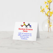 90 % van de straling - wetenschapsfeit kaart (Gele Bloem)