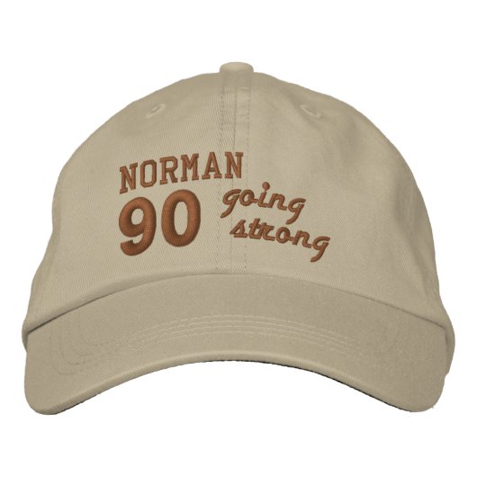 90 Verjaardag gaan sterke steen en penny V01F4 Pet (Voorkant)