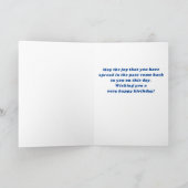 90 Wat positieve Typografie 90th Birthday Kaart (Binnen)