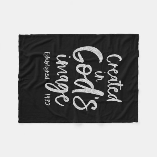 90 Year Old Christian Jesus 1932 90th Birthday Fleece Deken (Voorkant (Horizontaal))