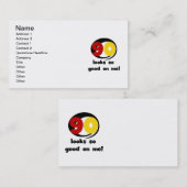 90 ziet er zo goed uit voor mij T-shirts en cadeau Visitekaartje (Voorkant / Achterkant)