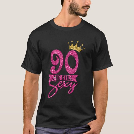 90e 90 en nog steeds 90 kroon t-shirt (Voorkant)
