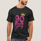 90e 90 en nog steeds 90 kroon t-shirt (Voorkant)