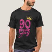 90e 90 en nog steeds 90 kroon t-shirt (Voorkant)