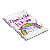 90E BIRTHDAY BLESSING NOTITIEBOEK (Rechterzijde)