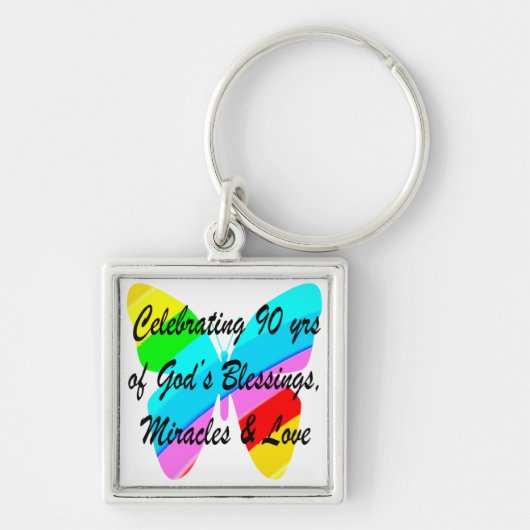 90E BIRTHDAY BLESSING SLEUTELHANGER (Voorkant)