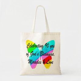 90E BIRTHDAY BLESSING TOTE BAG
