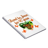 90E BIRTHDAY-BUTTERFLY NOTITIEBOEK (Rechterzijde)