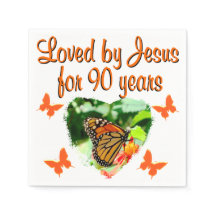 90E BIRTHDAY-BUTTERFLY