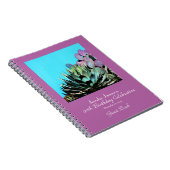 90e Birthday Party Guest Book, Agave and Cactus Notitieboek (Rechterzijde)
