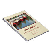 90e Birthday Party Guest Book, Red Canoes Notitieboek (Rechterzijde)