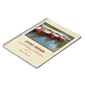 90e Birthday Party Guest Book, Red Canoes Notitieboek (Linkerzijde)