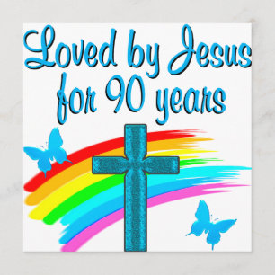 90E BIRTHDAY PRAYER KAART