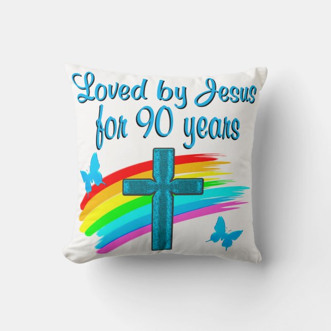 90E BIRTHDAY PRAYER KUSSEN (Voorkant)