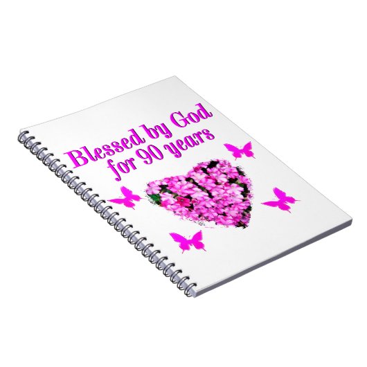 90E BIRTHDAY-STROOM NOTITIEBOEK (Rechterzijde)