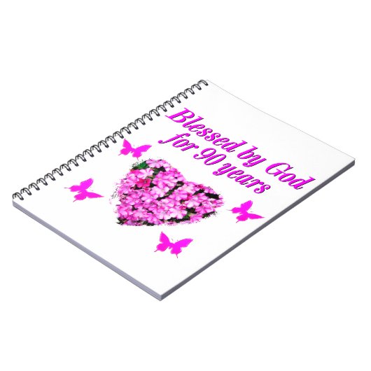  90E BIRTHDAY-STROOM NOTITIEBOEK (Linkerzijde)