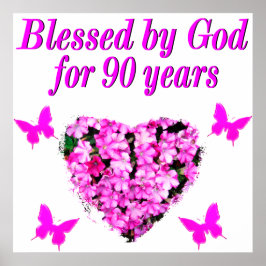  90E BIRTHDAY-STROOM POSTER