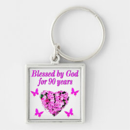  90E BIRTHDAY-STROOM SLEUTELHANGER