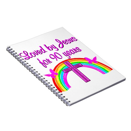 90E BIRTHDAY VAN JESUS NOTITIEBOEK (Rechterzijde)