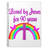 90E BIRTHDAY VAN JESUS NOTITIEBOEK (Voorkant)