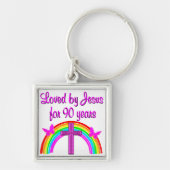 90E BIRTHDAY VAN JESUS SLEUTELHANGER (Voorkant)