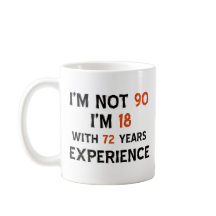 90e coole verjaardagsdesign