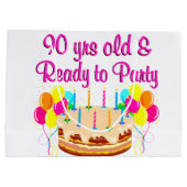 90E FEESTMEISJE LARGE CADEAUTASJE (Achterkant)