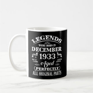 90e legendes geboren in december 1933 90 jaar oud koffiemok