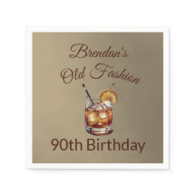 90e mannelijke cocktail oude mode verjaardag