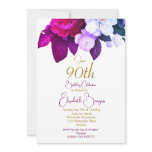 90e Roos Paarse Plum Bourgogne Elegant Verjaardag