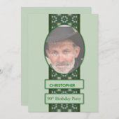 90e uitnodiging van de Partij van de Dagen Voeg ee (Voorkant / Achterkant)