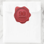 90e verjaardag 90 Proof Party (Proof Party) Ronde Sticker (Tas)