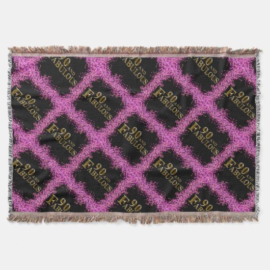 90e verjaardag deken (Voorkant)